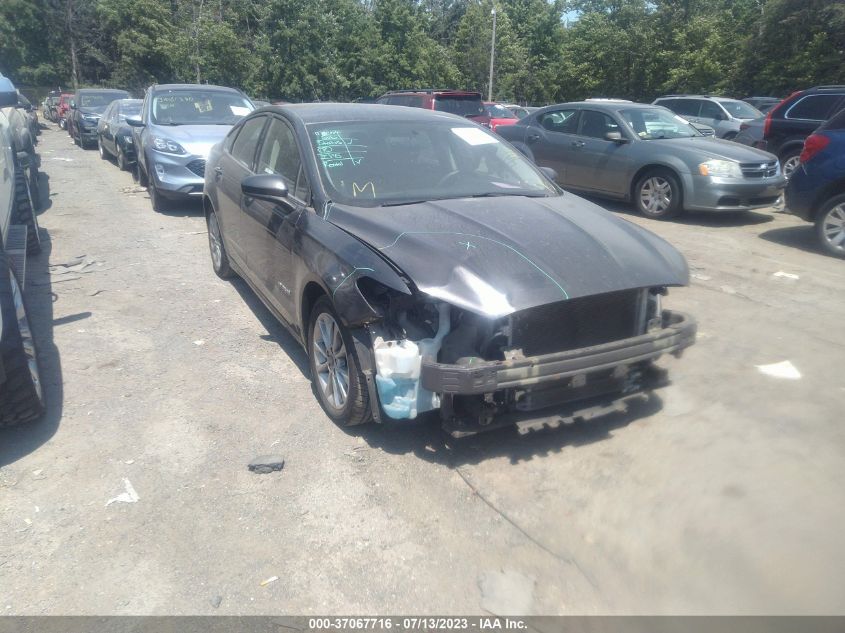 2017 FORD FUSION HYBRID SE - 3FA6P0LU0HR198956