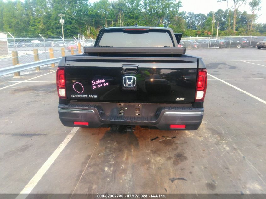 2017 HONDA RIDGELINE SPORT - 5FPYK2F16HB005474