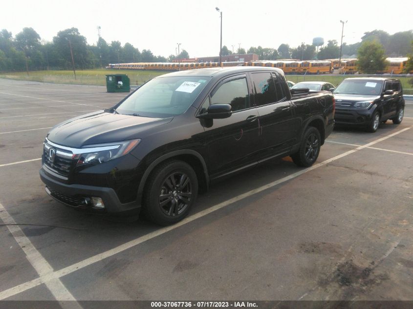 2017 HONDA RIDGELINE SPORT - 5FPYK2F16HB005474