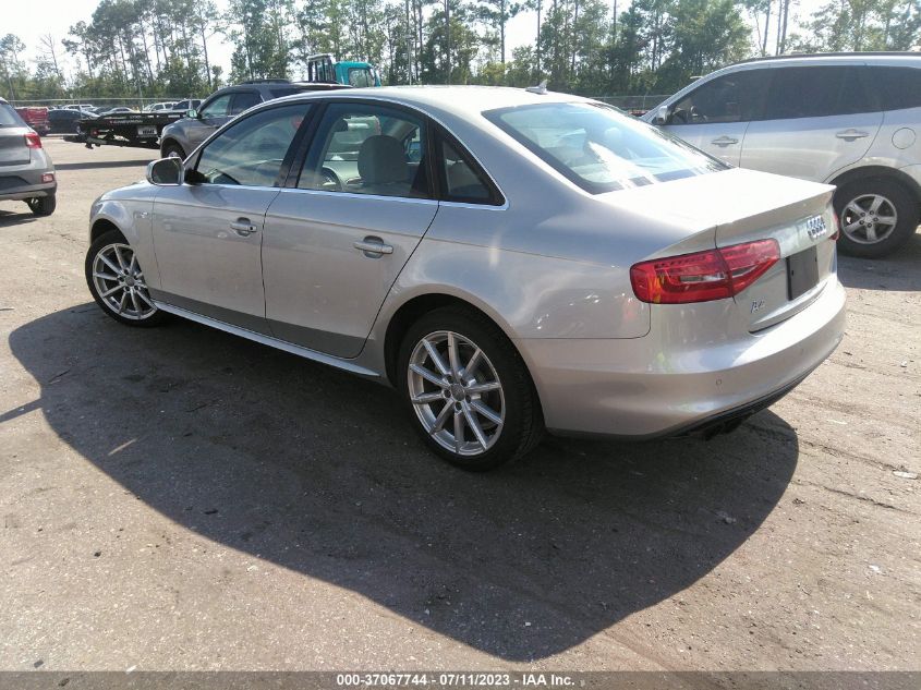 2014 AUDI A4 PREMIUM PLUS - WAUEFAFL8EN039230