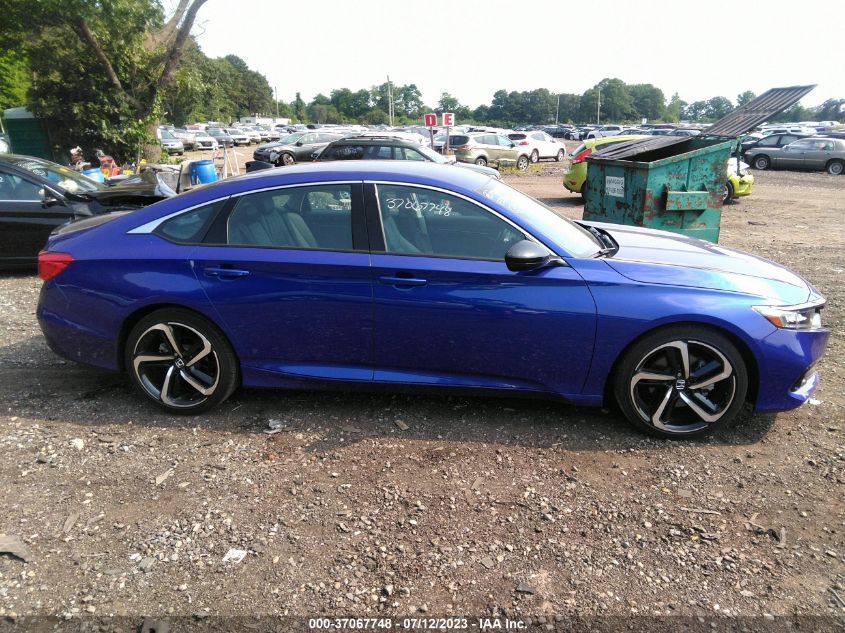 2022 HONDA ACCORD SEDAN SPORT SE - 1HGCV1F48NA066703