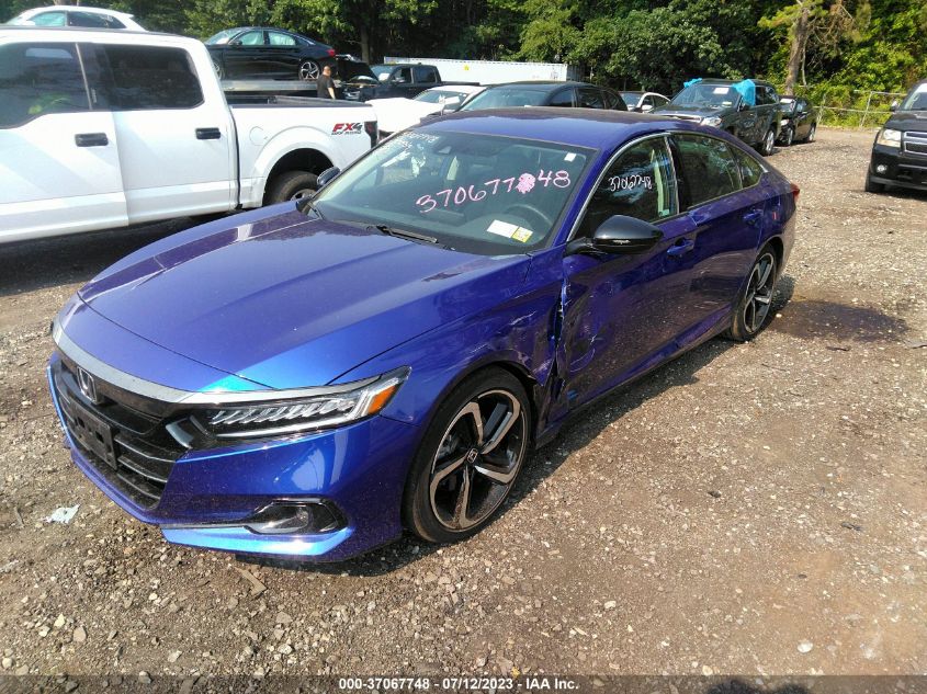 2022 HONDA ACCORD SEDAN SPORT SE - 1HGCV1F48NA066703