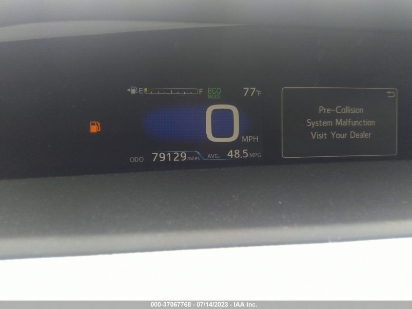 2017 TOYOTA PRIUS TWO/TWO ECO/THREE - JTDKARFU6H3544467