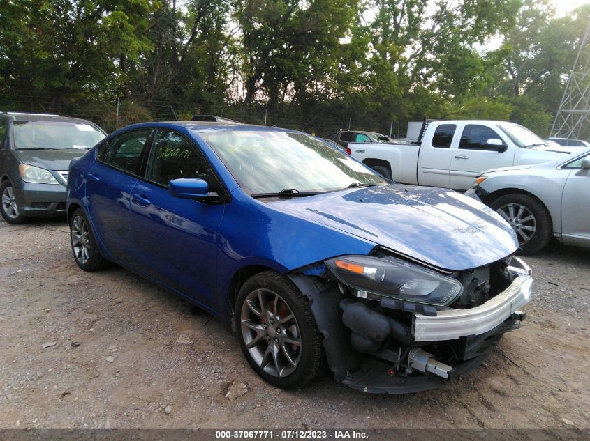 2014 DODGE DART SXT - 1C3CDFBB4ED747172