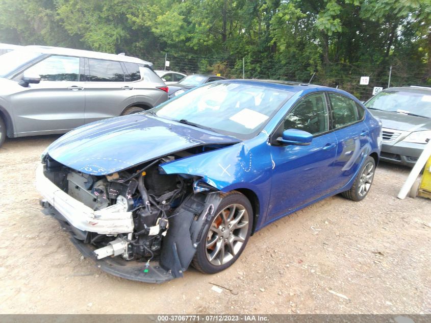 2014 DODGE DART SXT - 1C3CDFBB4ED747172