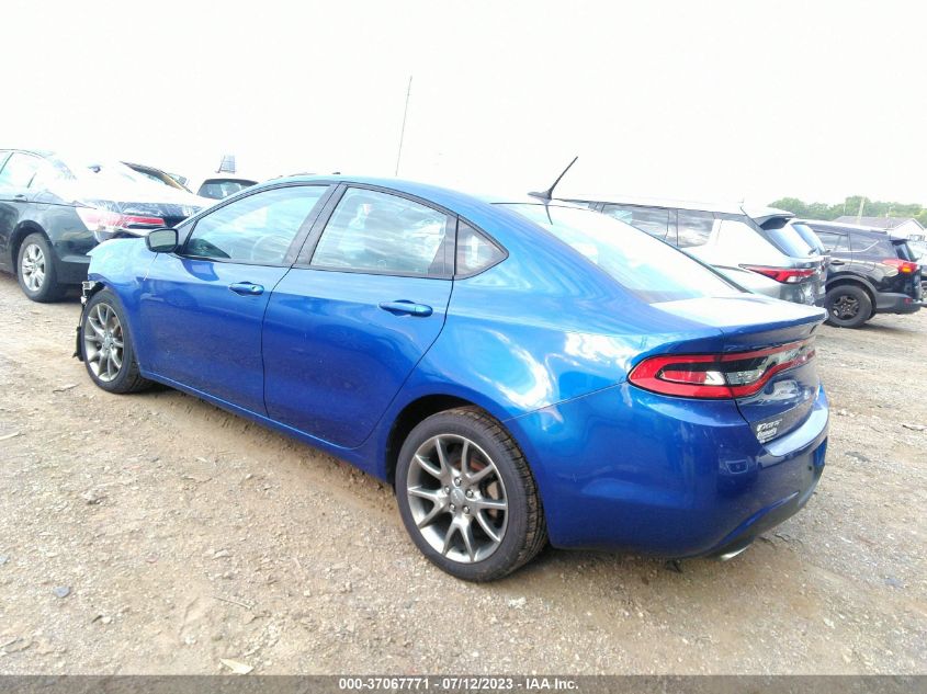 2014 DODGE DART SXT - 1C3CDFBB4ED747172