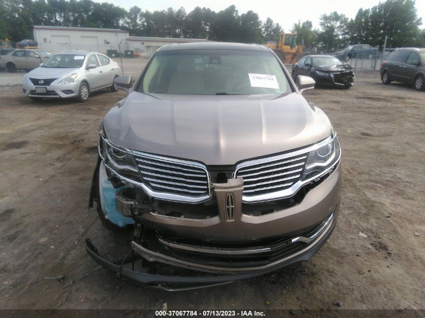 2018 LINCOLN MKX RESERVE - 2LMPJ6LR6JBL40570