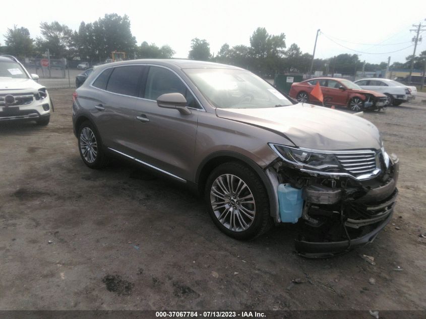 2018 LINCOLN MKX RESERVE - 2LMPJ6LR6JBL40570