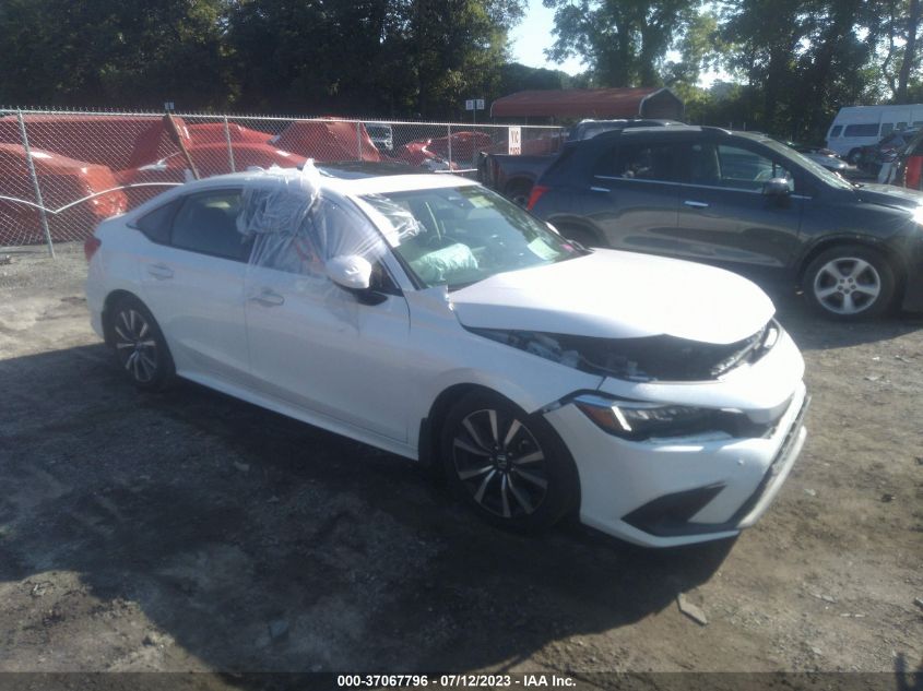 2022 HONDA CIVIC SEDAN EX - JHMFE1F7XNX004740