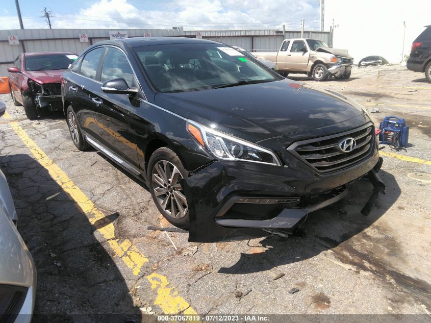 2016 HYUNDAI SONATA SPORT/LIMITED - 5NPE34AF9GH314623