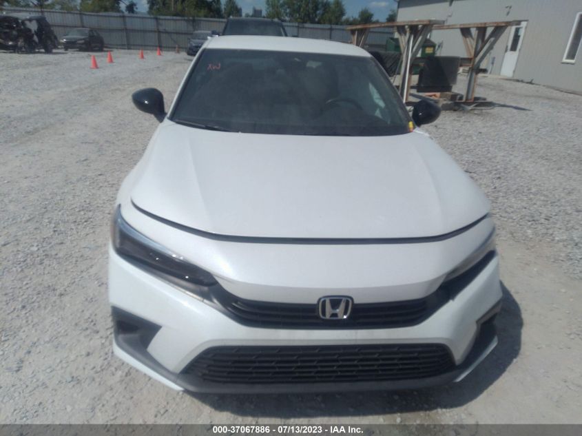 2022 HONDA CIVIC SEDAN SPORT - 2HGFE2F55NH525912