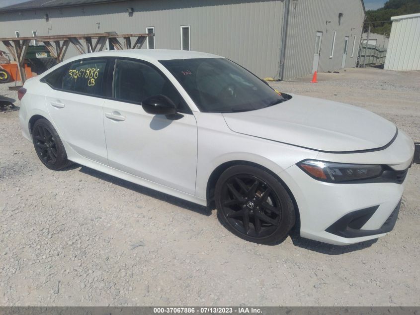2022 HONDA CIVIC SEDAN SPORT - 2HGFE2F55NH525912