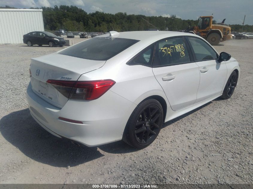 2022 HONDA CIVIC SEDAN SPORT - 2HGFE2F55NH525912