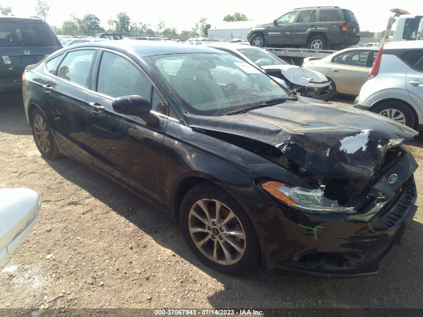 2017 FORD FUSION SE - 3FA6P0HD2HR365407