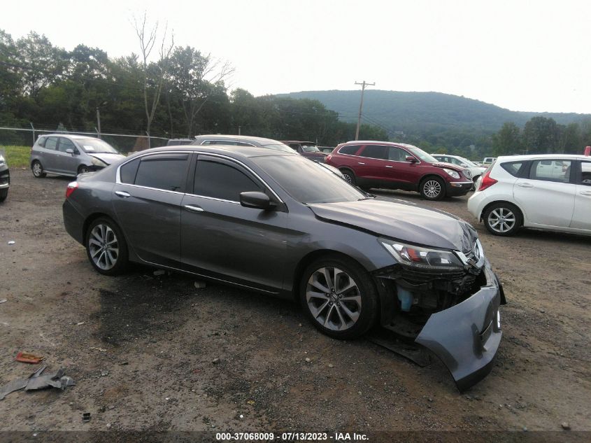2014 HONDA ACCORD SEDAN SPORT - 1HGCR2F52EA129202