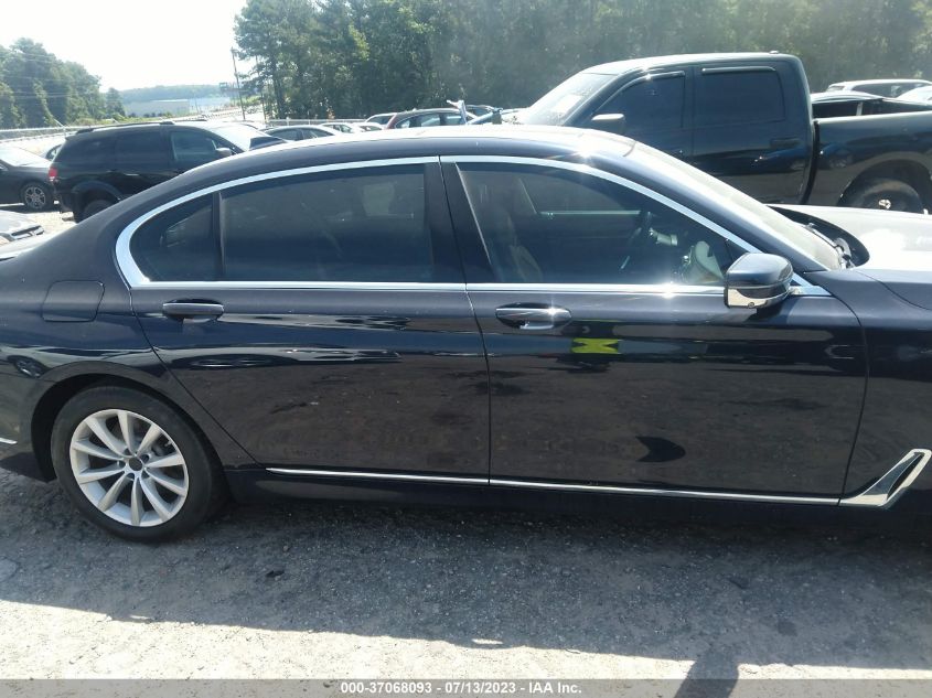 2017 BMW 7 SERIES 740I XDRIVE - WBA7E4C37HGV23383