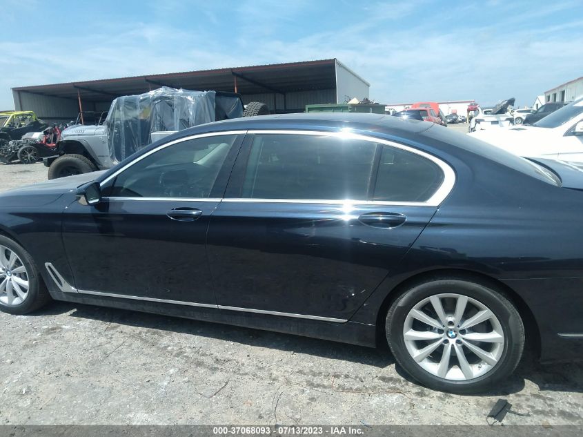 2017 BMW 7 SERIES 740I XDRIVE - WBA7E4C37HGV23383
