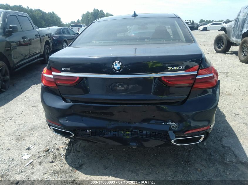 2017 BMW 7 SERIES 740I XDRIVE - WBA7E4C37HGV23383