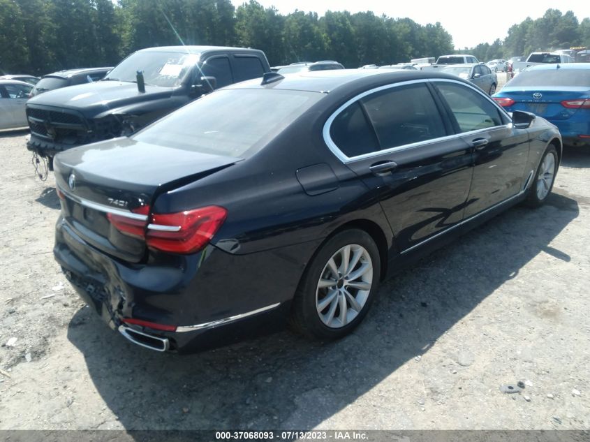 2017 BMW 7 SERIES 740I XDRIVE - WBA7E4C37HGV23383