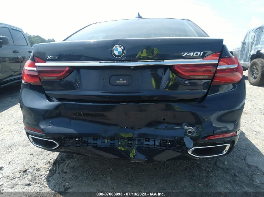 2017 BMW 7 SERIES 740I XDRIVE - WBA7E4C37HGV23383