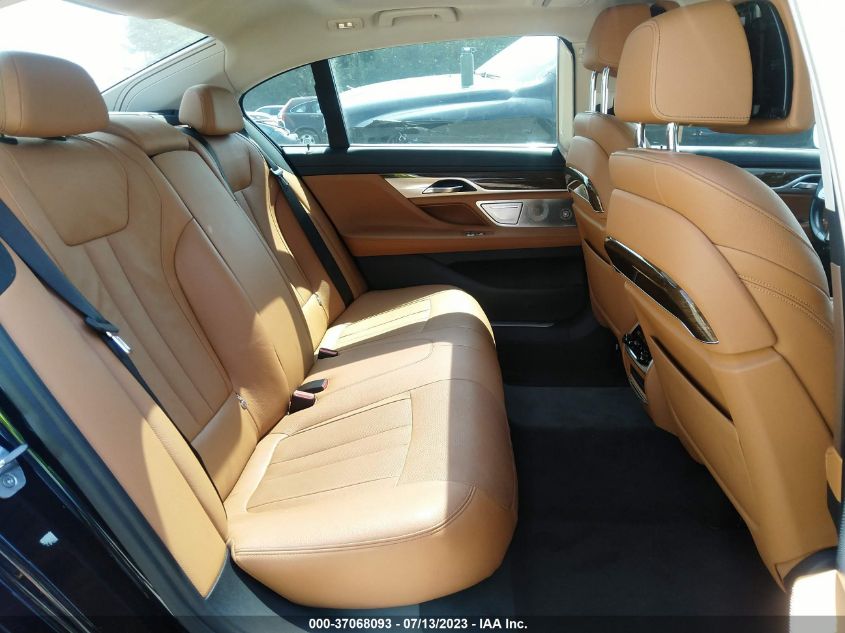 2017 BMW 7 SERIES 740I XDRIVE - WBA7E4C37HGV23383