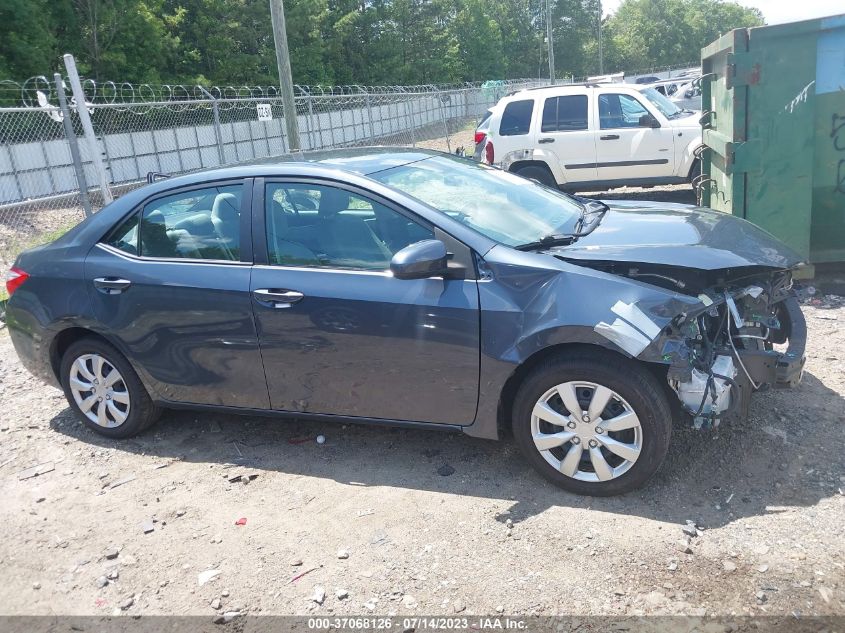 2015 TOYOTA COROLLA L/LE/S/S PLUS/LE PLUS - 5YFBURHE9FP241328