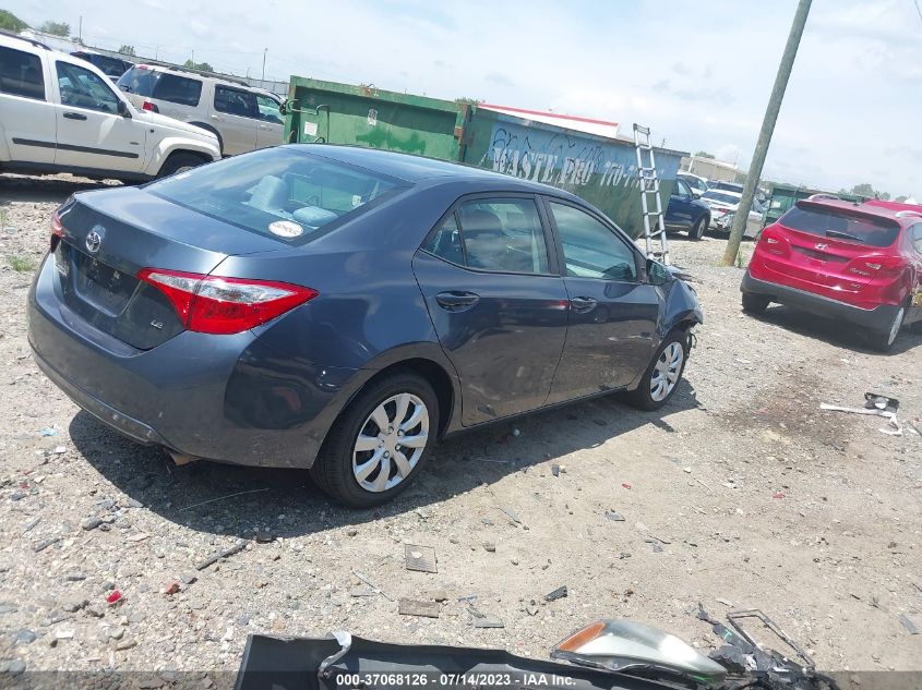 2015 TOYOTA COROLLA L/LE/S/S PLUS/LE PLUS - 5YFBURHE9FP241328