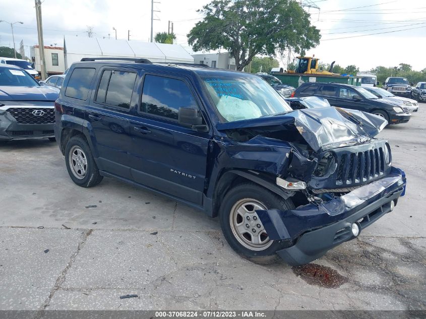 2015 JEEP PATRIOT SPORT - 1C4NJPBB0FD358890