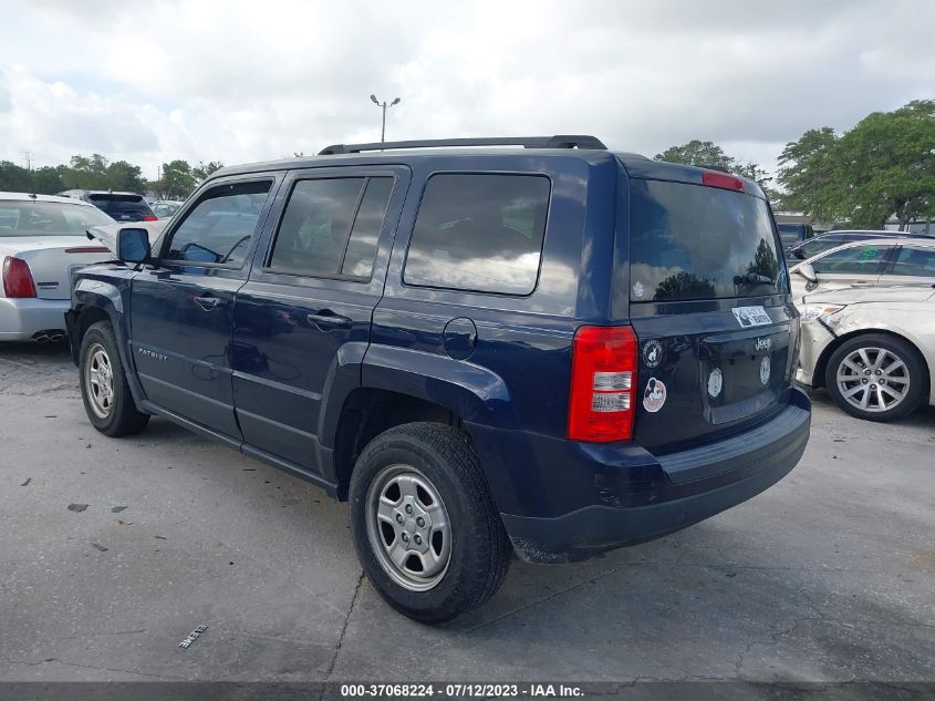 2015 JEEP PATRIOT SPORT - 1C4NJPBB0FD358890