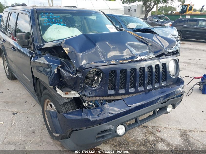 2015 JEEP PATRIOT SPORT - 1C4NJPBB0FD358890