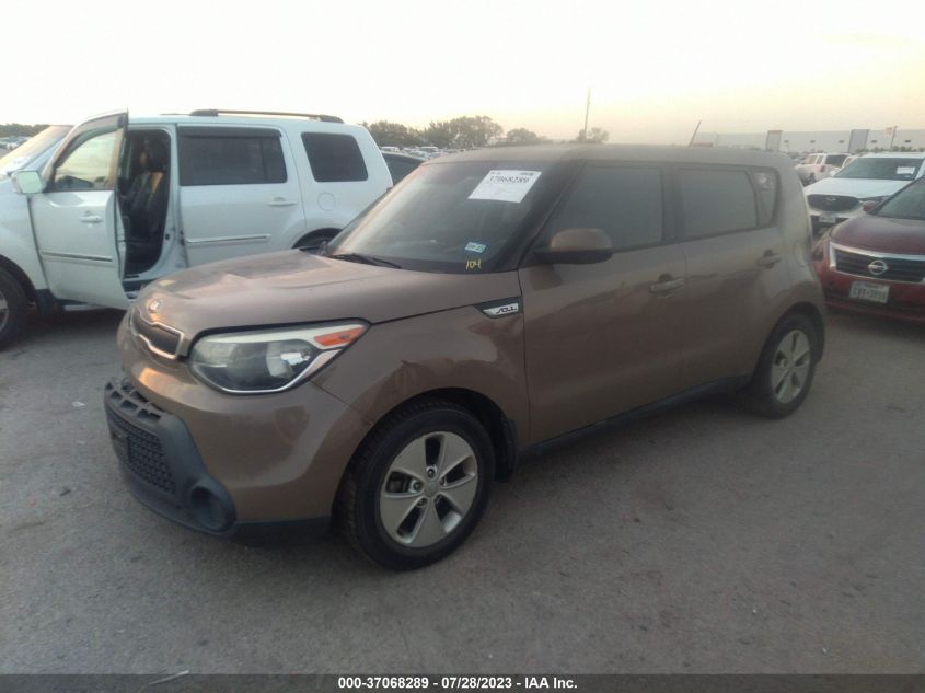 2015 KIA SOUL BASE - KNDJN2A21F7167775