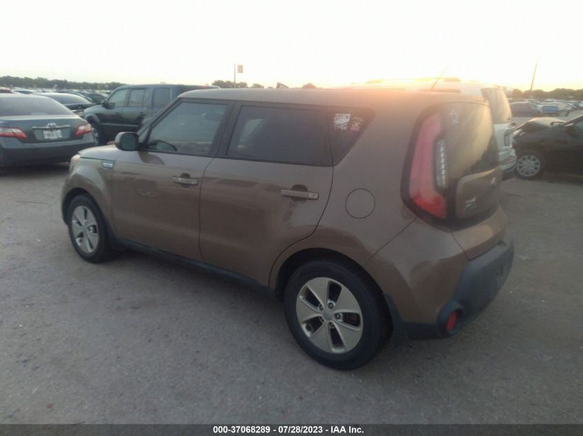 2015 KIA SOUL BASE - KNDJN2A21F7167775