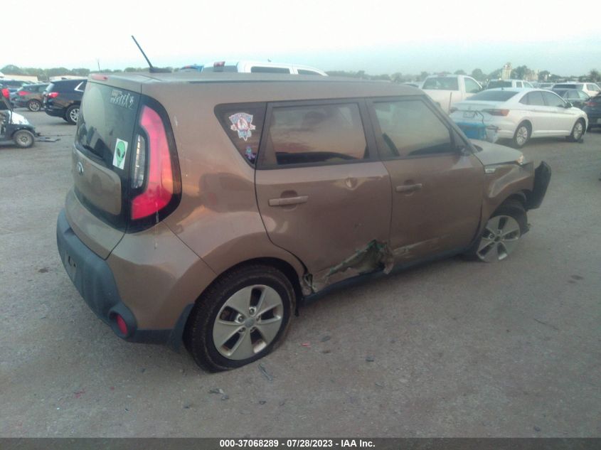 2015 KIA SOUL BASE - KNDJN2A21F7167775