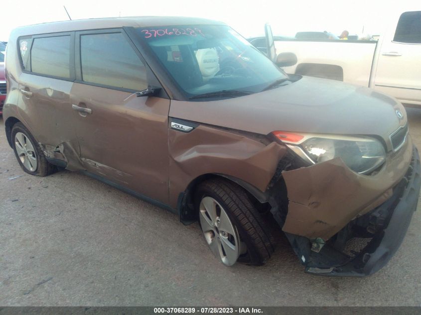 2015 KIA SOUL BASE - KNDJN2A21F7167775
