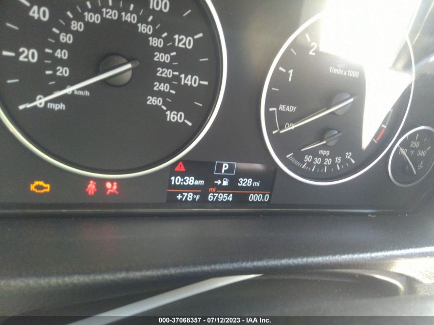 2016 BMW 3 SERIES 320I - WBA8E1G57GNU10252