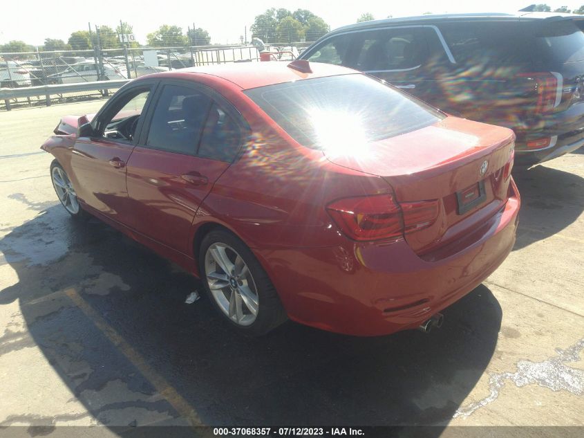 2016 BMW 3 SERIES 320I - WBA8E1G57GNU10252