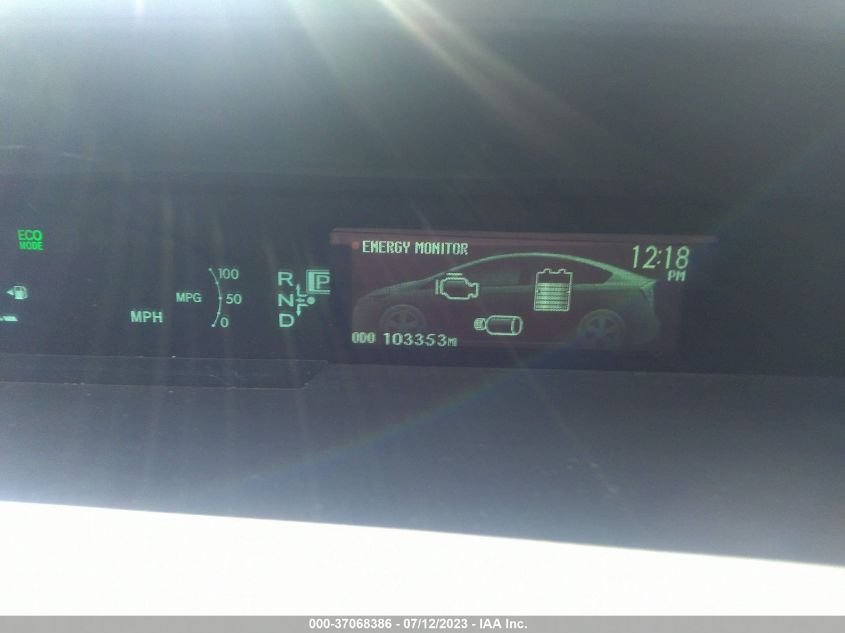 2013 TOYOTA PRIUS - JTDKN3DU6D5639498