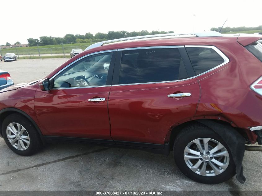 2016 NISSAN ROGUE SV - KNMAT2MV3GP592914