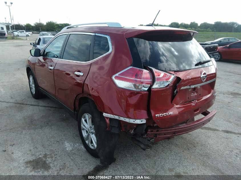 2016 NISSAN ROGUE SV - KNMAT2MV3GP592914