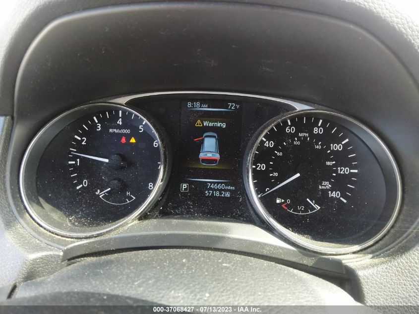 2016 NISSAN ROGUE SV - KNMAT2MV3GP592914