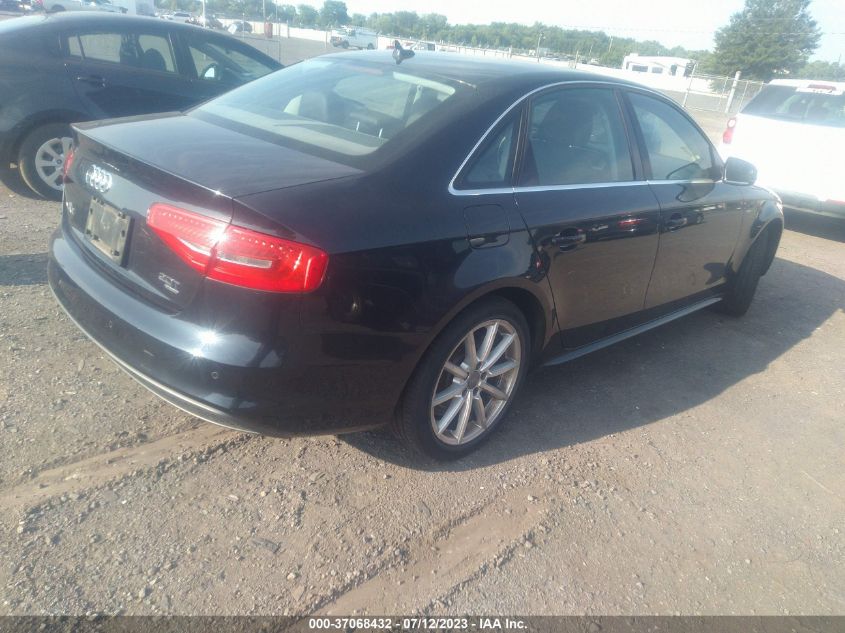 2014 AUDI A4 PREMIUM PLUS - WAUFFAFL1EN025612