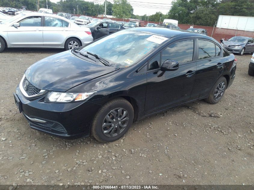 2013 HONDA CIVIC SDN LX - 2HGFB2F56DH569053