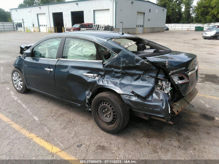 2013 NISSAN SENTRA SV - 1N4AB7AP7DN900217