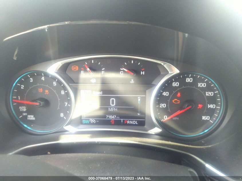 2019 CHEVROLET TRAVERSE RS - 1GNEVJKW9KJ218649