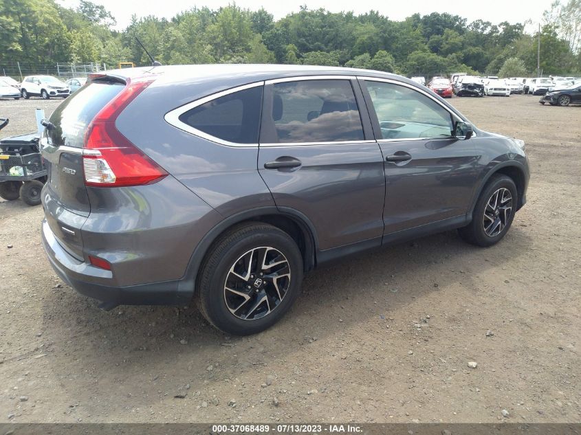 2016 HONDA CR-V SE - 2HKRM4H44GH678418