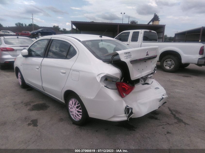 2020 MITSUBISHI MIRAGE G4 ES - ML32F3FJ5LHF03415