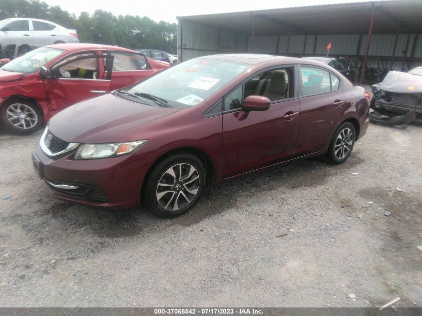 2015 HONDA CIVIC SEDAN EX - 19XFB2F81FE211320