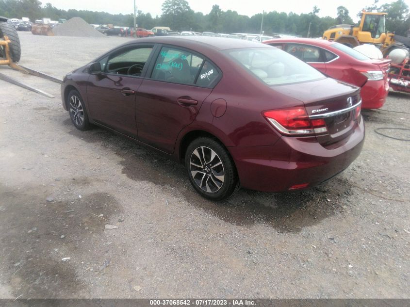 2015 HONDA CIVIC SEDAN EX - 19XFB2F81FE211320