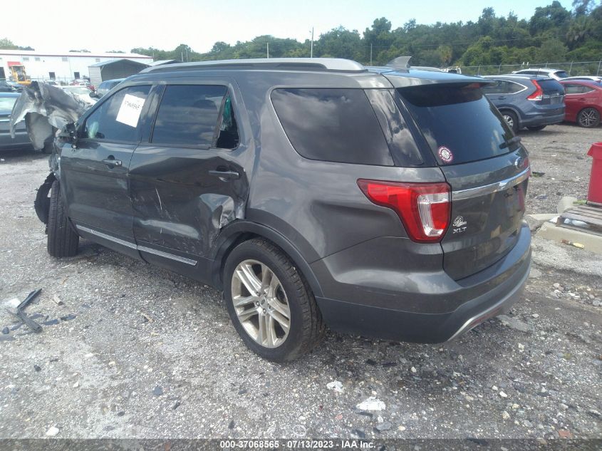 2017 FORD EXPLORER XLT - 1FM5K7D86HGA08207