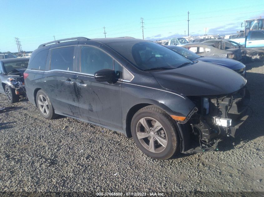 2018 HONDA ODYSSEY EX-L - 5FNRL6H70JB032680